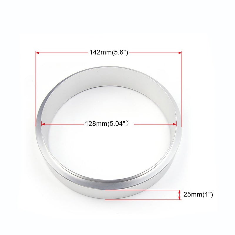 BARTOO Aluminum Air Cleaner Spacer 1 Inch for 5-1/8 Inch Carburetor Opening for Edelbrock Holley Demon Riser SBC BBC 350 Ford 302 Air Filter Spacer O-Ring - Image 5